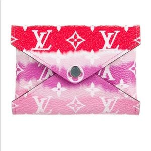 Pink/Red LV kirigami pochette